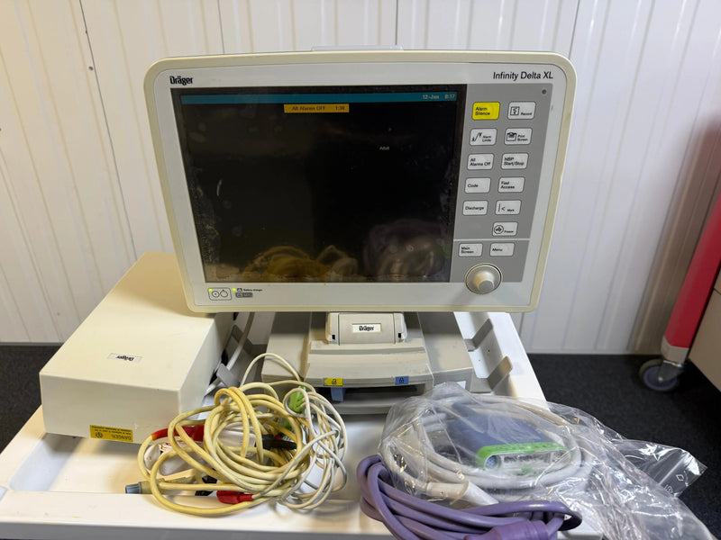 Drager Infinity Delta XL Patient Monitor with accessories SelfiMed UK
