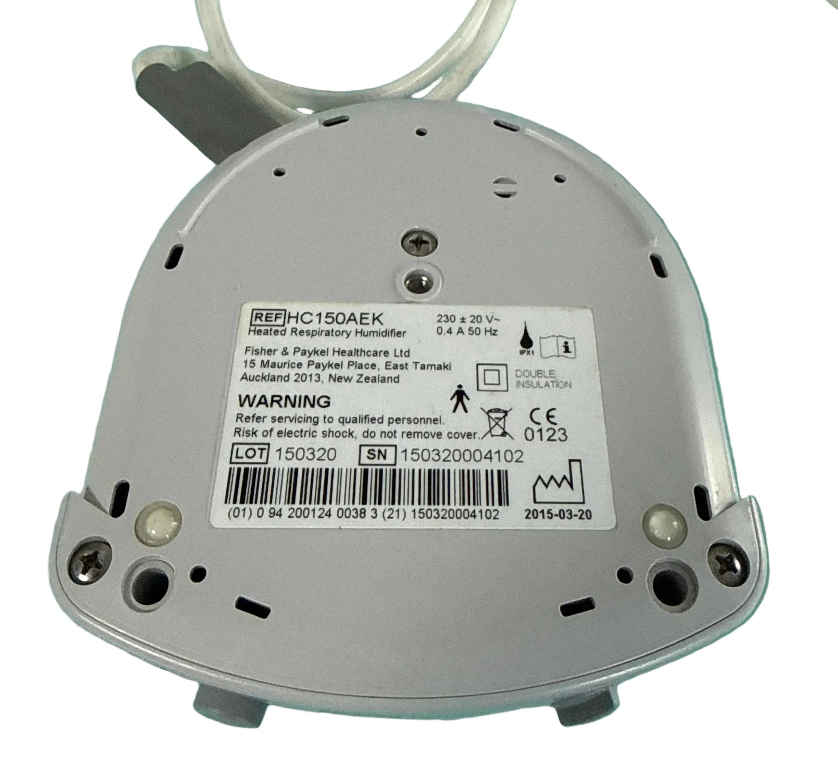 Fisher & Paykel HC150 Respiratory Humidifier Unit SelfiMed UK