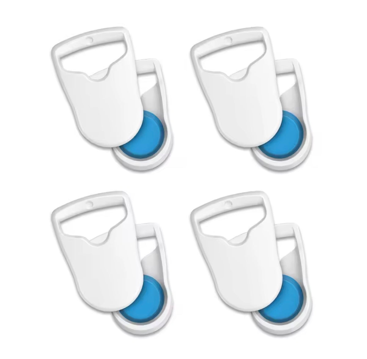 Magnetic Headgear Clips 2 Pairs Compatible with Air-Fit N20 F20 F30 & Air-Touch F20 N20 CPAP Masks SelfiMed UK