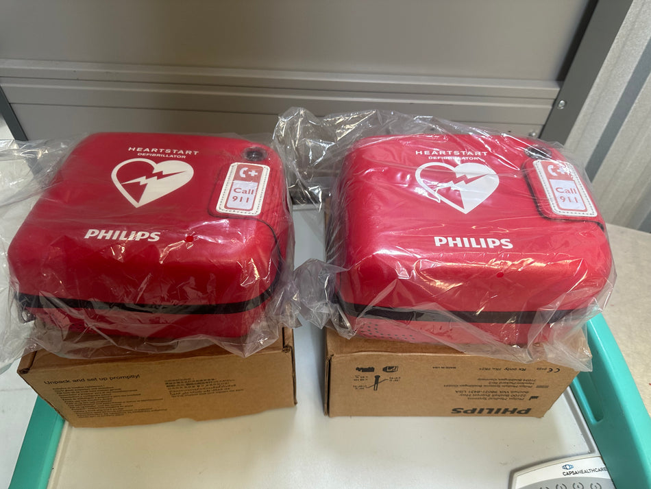 Philips Heartstart FRx Defibrillator with Smart Pads II, Battery & Case (New)