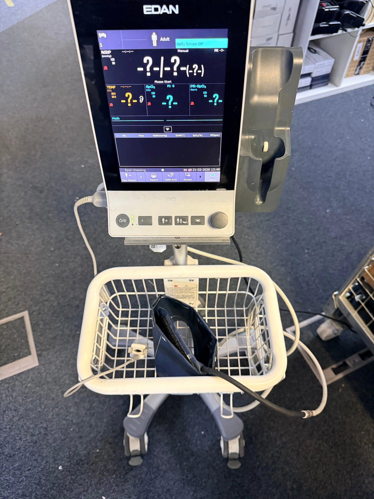 Edan iM3 Patient Monitor with NIBP & SPO2 SelfiMed UK