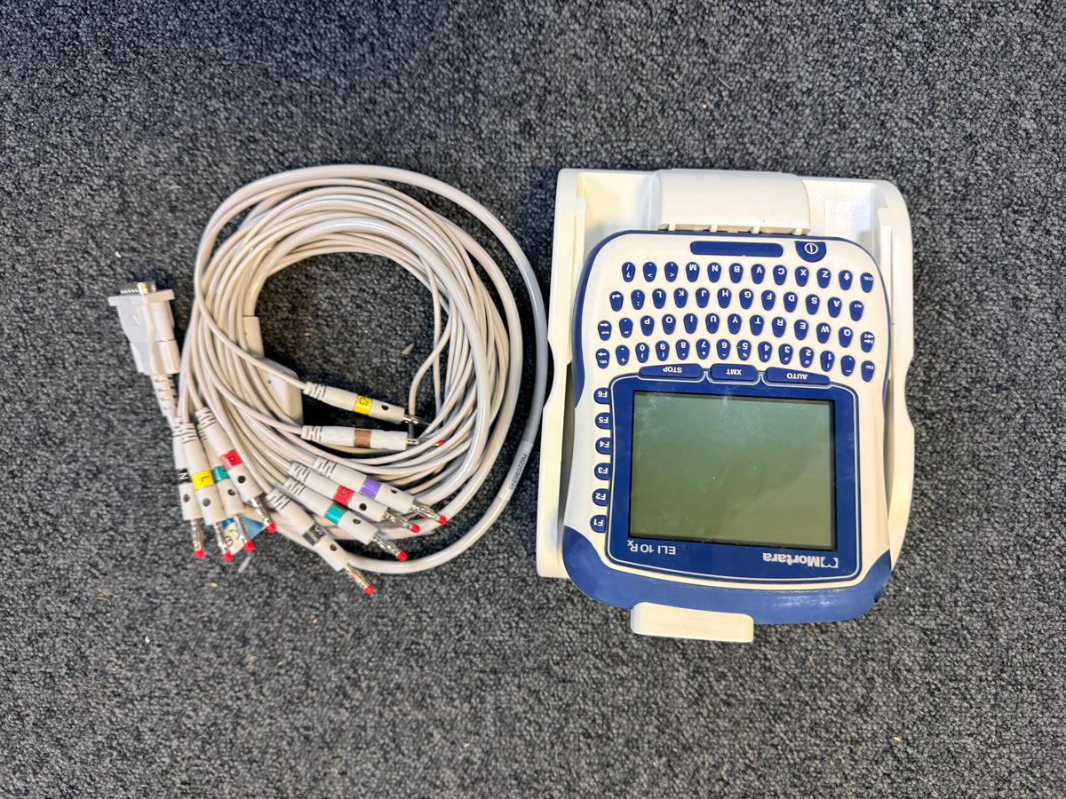 Mortara ELI RX 10 Series ECG Machine with Docking Station and 10-Lead ECG Lead SelfiMed UK