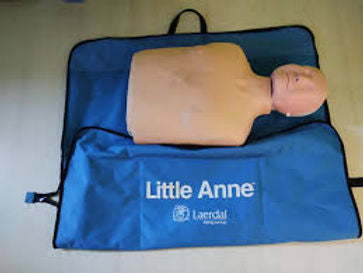 Laerdal Little Anne CPR Training Manikin in Carry Bag