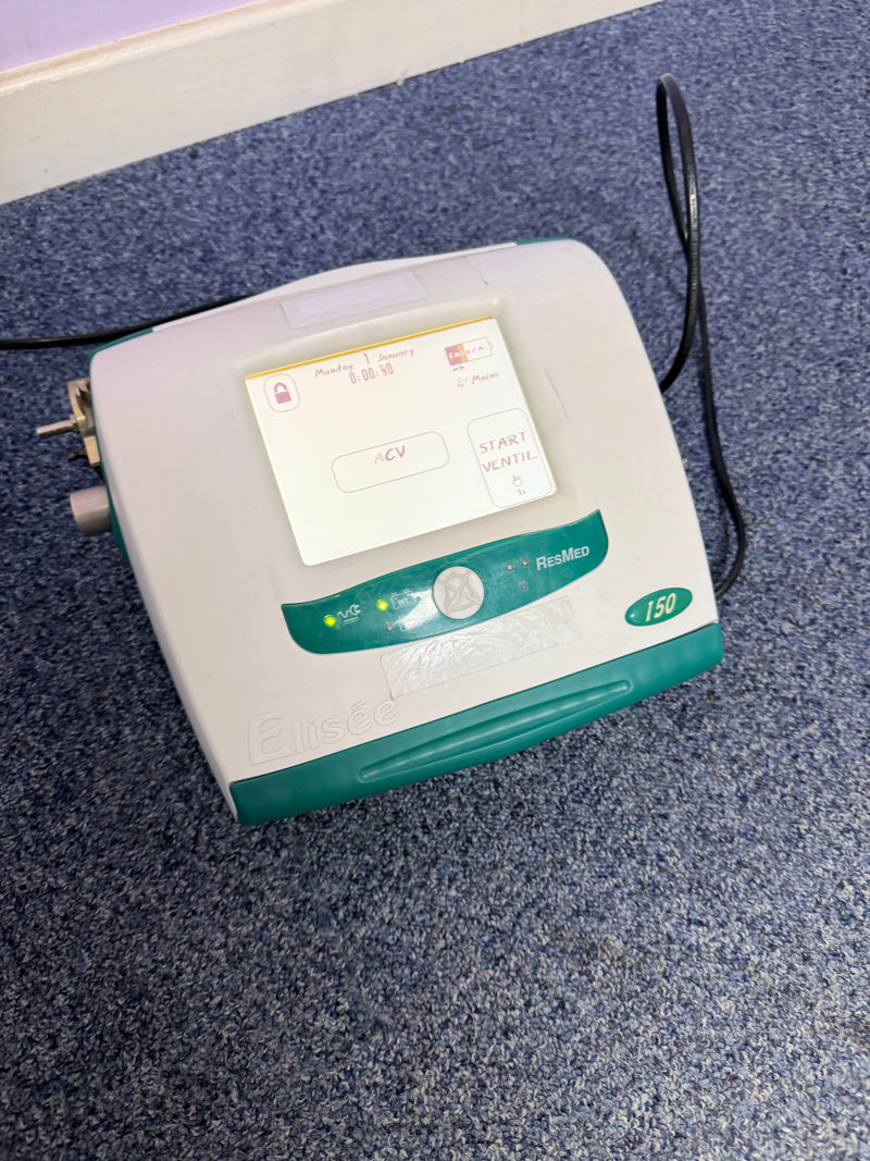 ResMed Elisee 150 Ventilator Software Version 2.61-5 with Battery SelfiMed UK