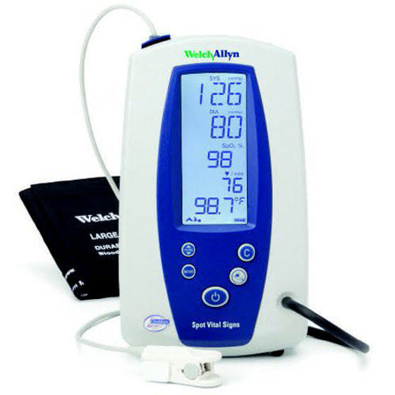 Welch Allyn Vital Signs Monitor with BP cuff, SPO2 Sensor & Power supply