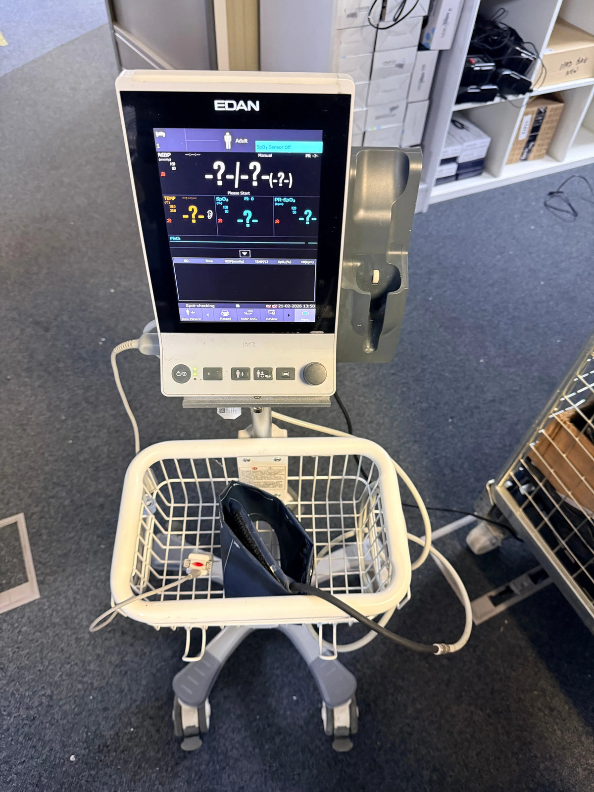 Edan iM3 Patient Monitor with Accessories SelfiMed UK