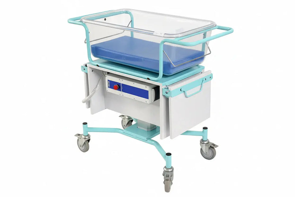 Bristol Maid Electric Baby Cot with Controller, Battery and Mattress - SelfiMed UK