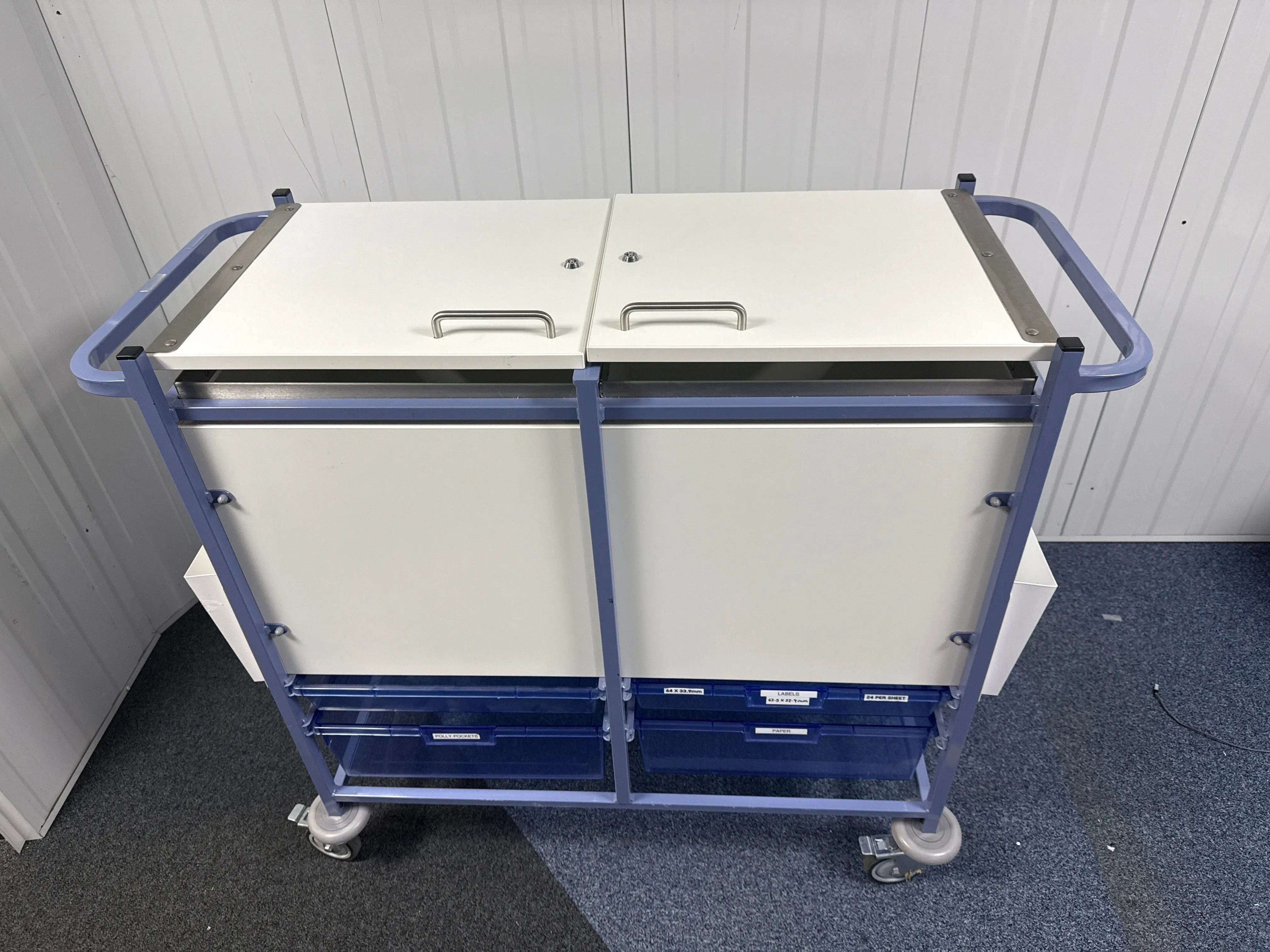 SunFlower Medical Notes Trolley with Keys SelfiMed UK
