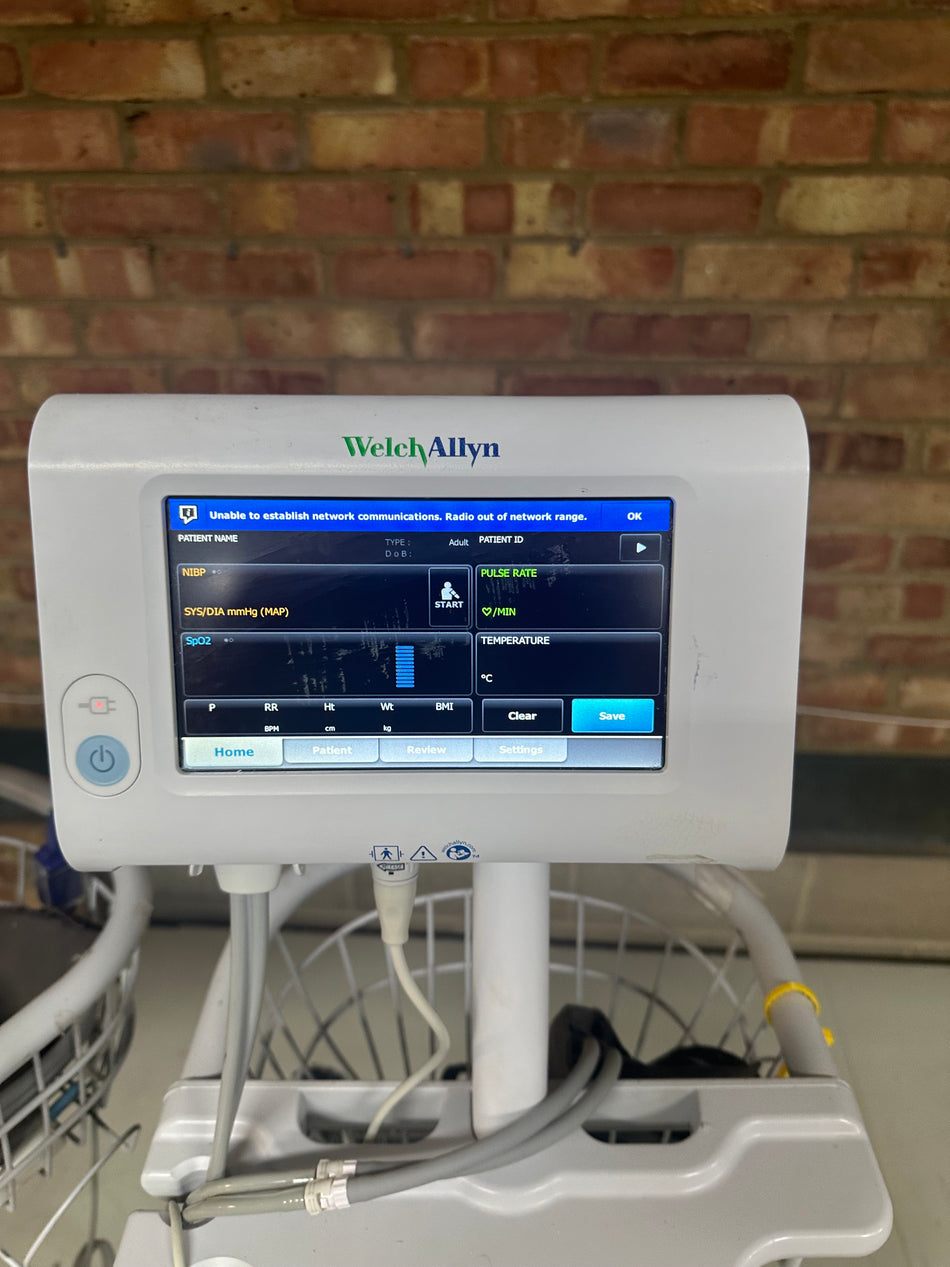 Welch Allyn Connex Spot Monitor with BP and Pulse Oximetry