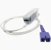 9‑pin male D‑Sub connector of Nellcor DS‑100A Oximax sensor