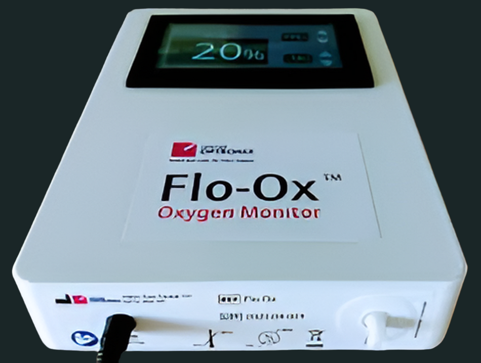 Oxford Optronix Flo-Ox Oxygen Monitor with Mark I Ventura CPAP Flow Generator