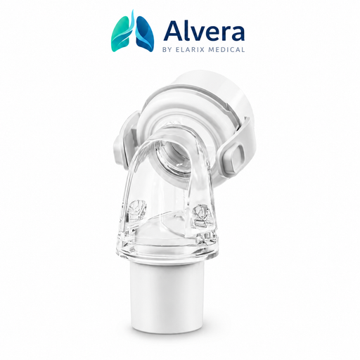Alvera AirLink 360 Swivel Elbow for AirFit F20, AirTouch F20 and AirFit F30 Masks Single Pack