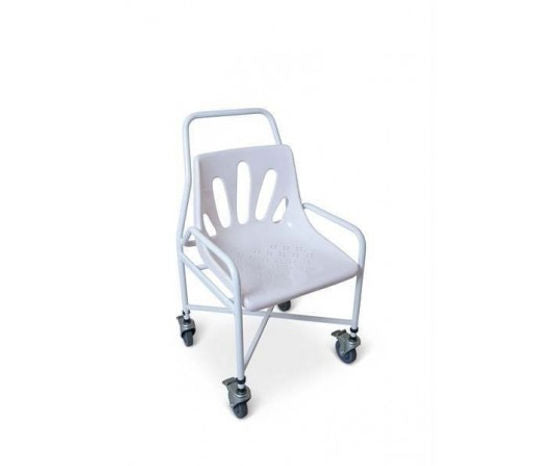 Non-adjustable Shower Chair with Castors