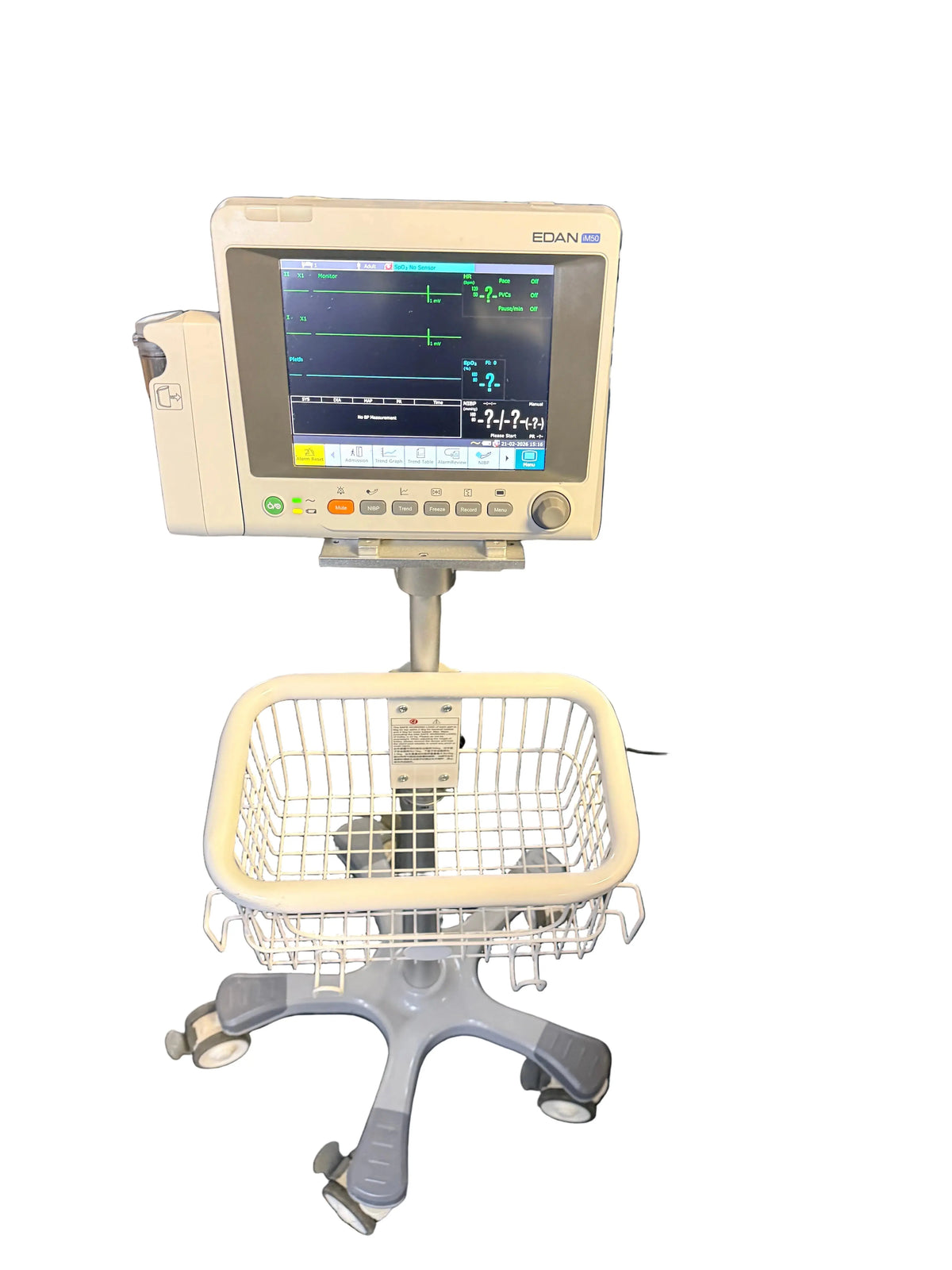 Edan iM50 Patient Monitor on a Rollstand SelfiMed UK