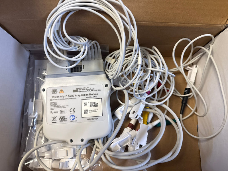 Welch Allyn AM12 Acquisition Module Ref 919293-048-65 with Accessory in Box SelfiMed UK