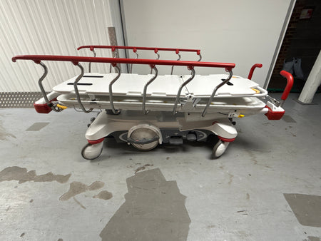Stryker Big Wheel 1115 Hydraulic Patient Trolley SelfiMed UK