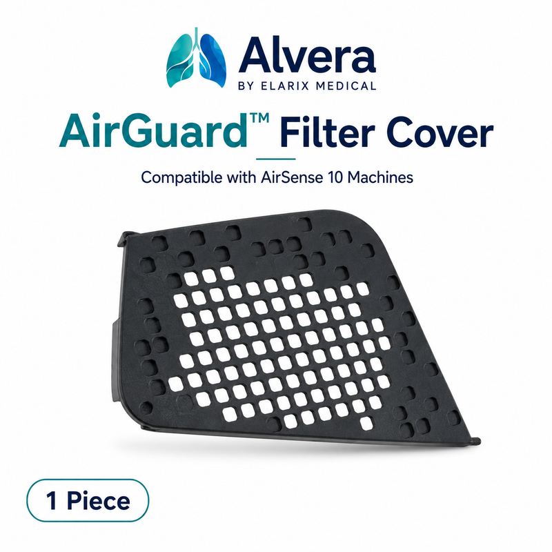 ALVERA AirGuard™ Filter Cover Compatible with AirSense 10 Devices CPAP Machine Filter Cover SelfiMed UK