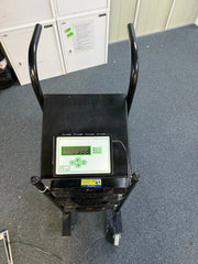 Abbey bed scale digital readout close-up