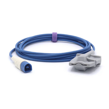 Adult finger soft clip SpO2 sensor TPU cable Philips monitor