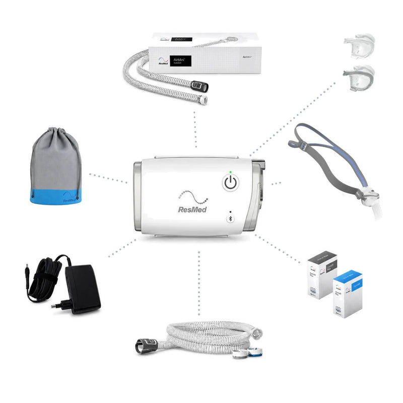 ResMed AirMini Auto Travel CPAP Bundle with P10 bundle