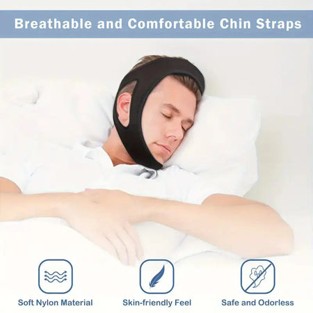 Anti Snoring Mouth & Jaw Strap - Next day Delivery SelfiMed UK