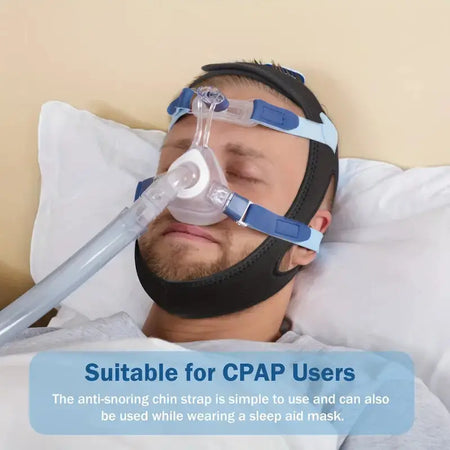 Anti Snoring Mouth & Jaw Strap - Next day Delivery SelfiMed UK