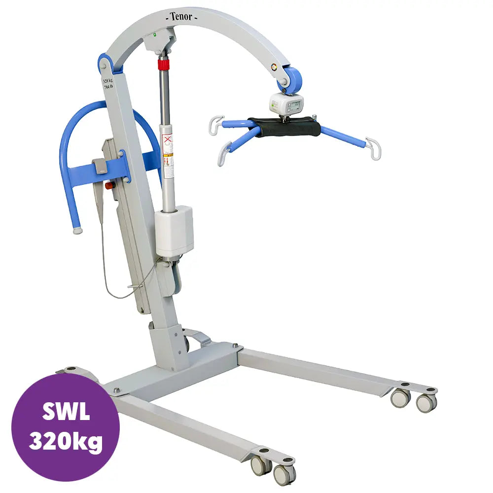 Arjo Tenor Bariatric Mobile Patient Hoist with Weighing Scale mobile patient hoist SelfiMed UK