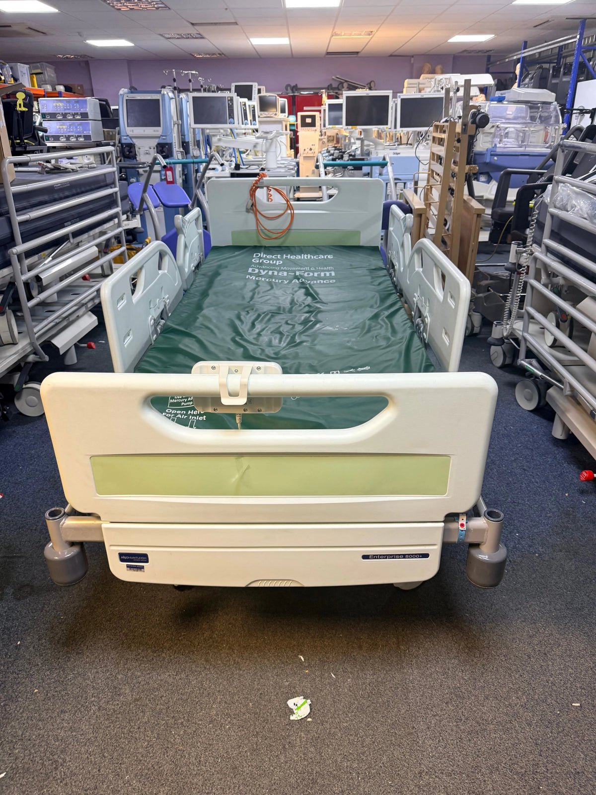 Arjo Huntleigh Enterprise 8000 Patient Bed with Hospital Bed Mattress SelfiMed UK