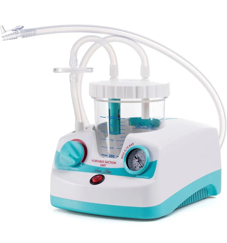 ArmoLine Portable Suction Unit Machine 15L/min Medical Aspirator Homecare Tabletop Phlegm Mucus SelfiMed UK