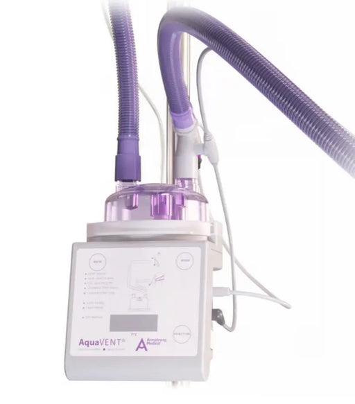 AquaVENT device with hoses on a white background