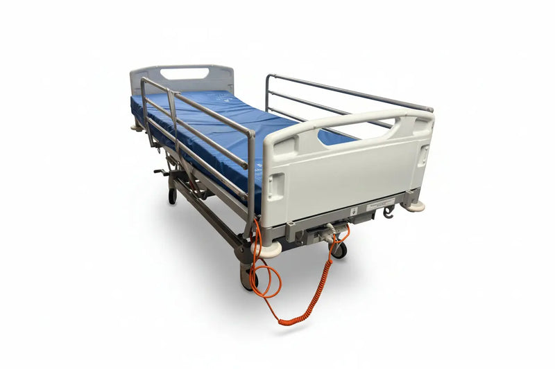 Arjo Huntleigh Enterprise 3000 Electric Hospital Bed with Hospital Bed Mattress SelfiMed UK