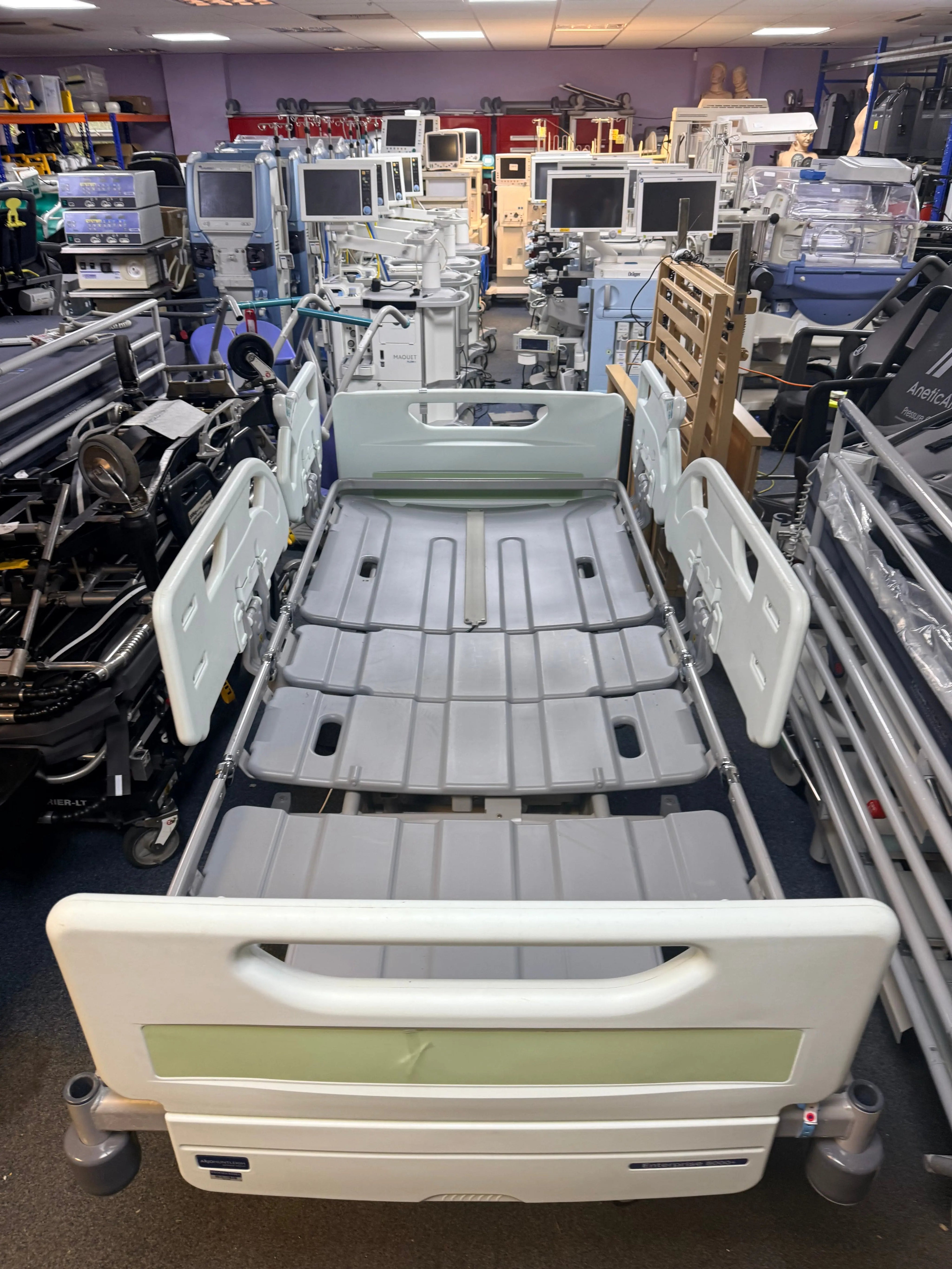 Arjo Huntleigh Enterprise 8000 Patient Bed with Hospital Bed Mattress SelfiMed UK