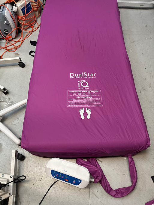 IQ Medical Dual Star Inflatable Mattress System- No Pump