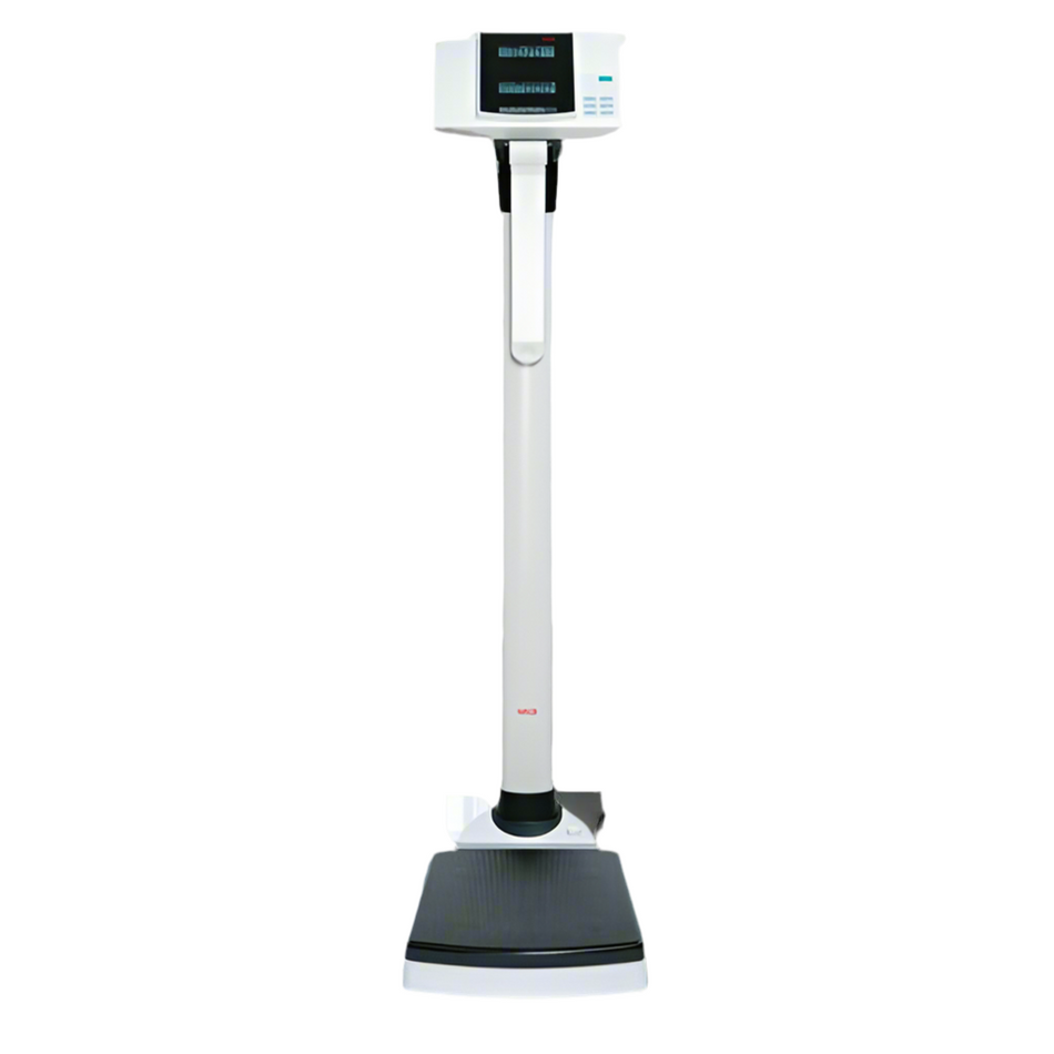 SECA 763 Electronic weighing and measuring station with automatic BMI calculation