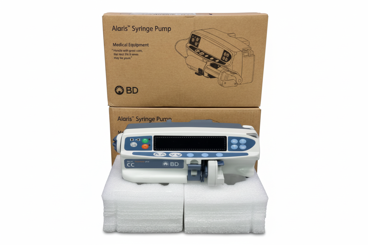 Alaris CC Guardrails Plus Syringe Driver with Software CD (2020) - As New Boxed SelfiMed UK