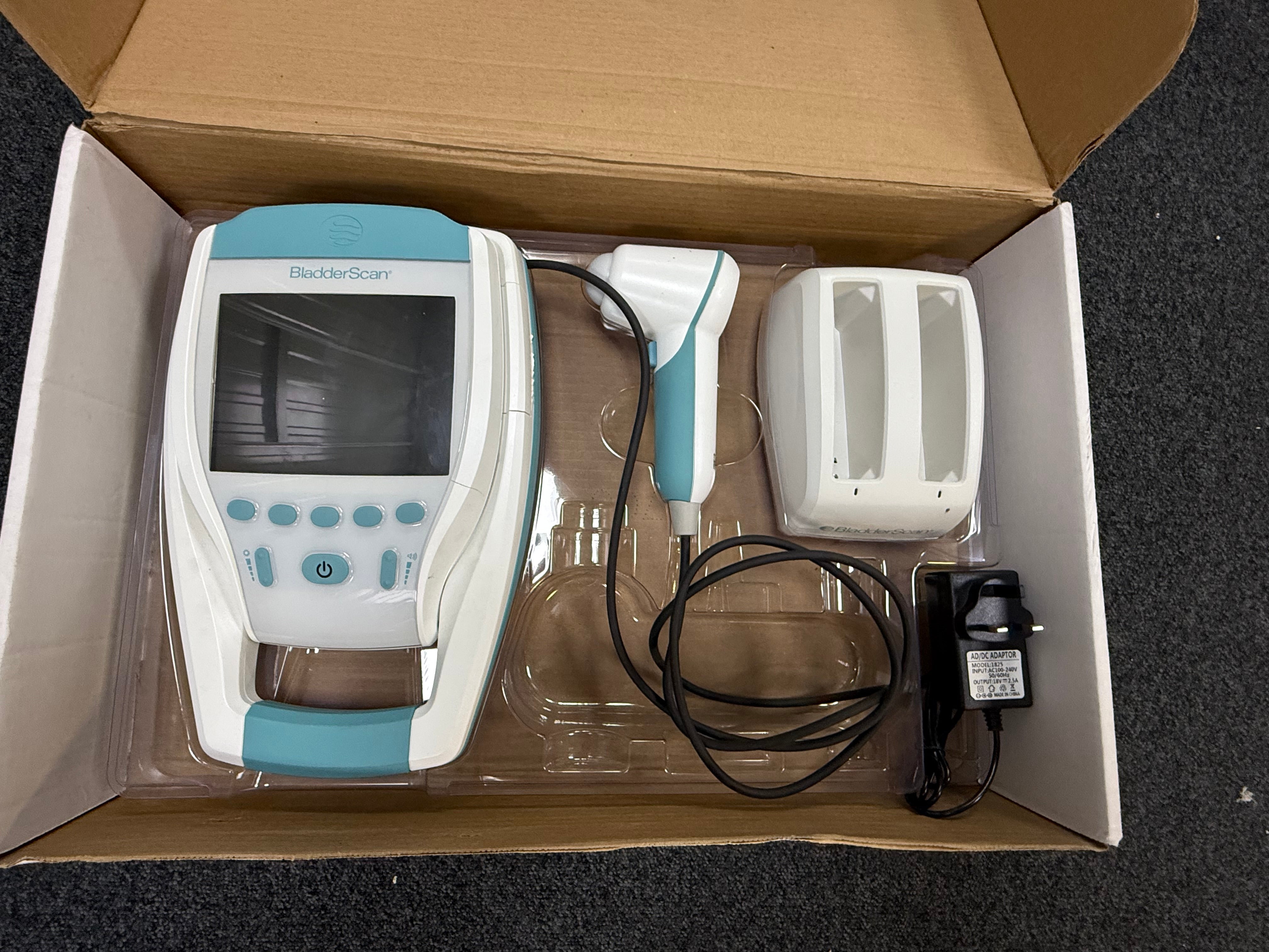 BVI9400 ultrasound transducer with rechargeable batteries