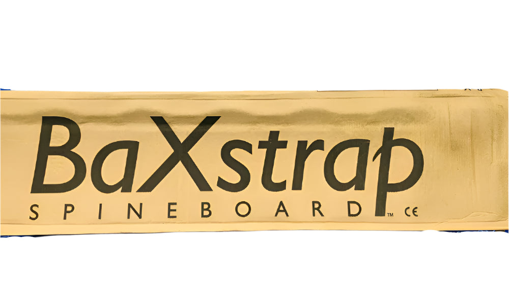 BaXstrap Spineboard boxed