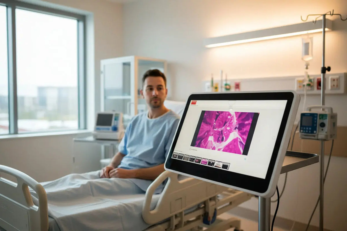 Barco JA021 Multi-Touch Smart Bedside Monitor with JAO Handset SelfiMed UK