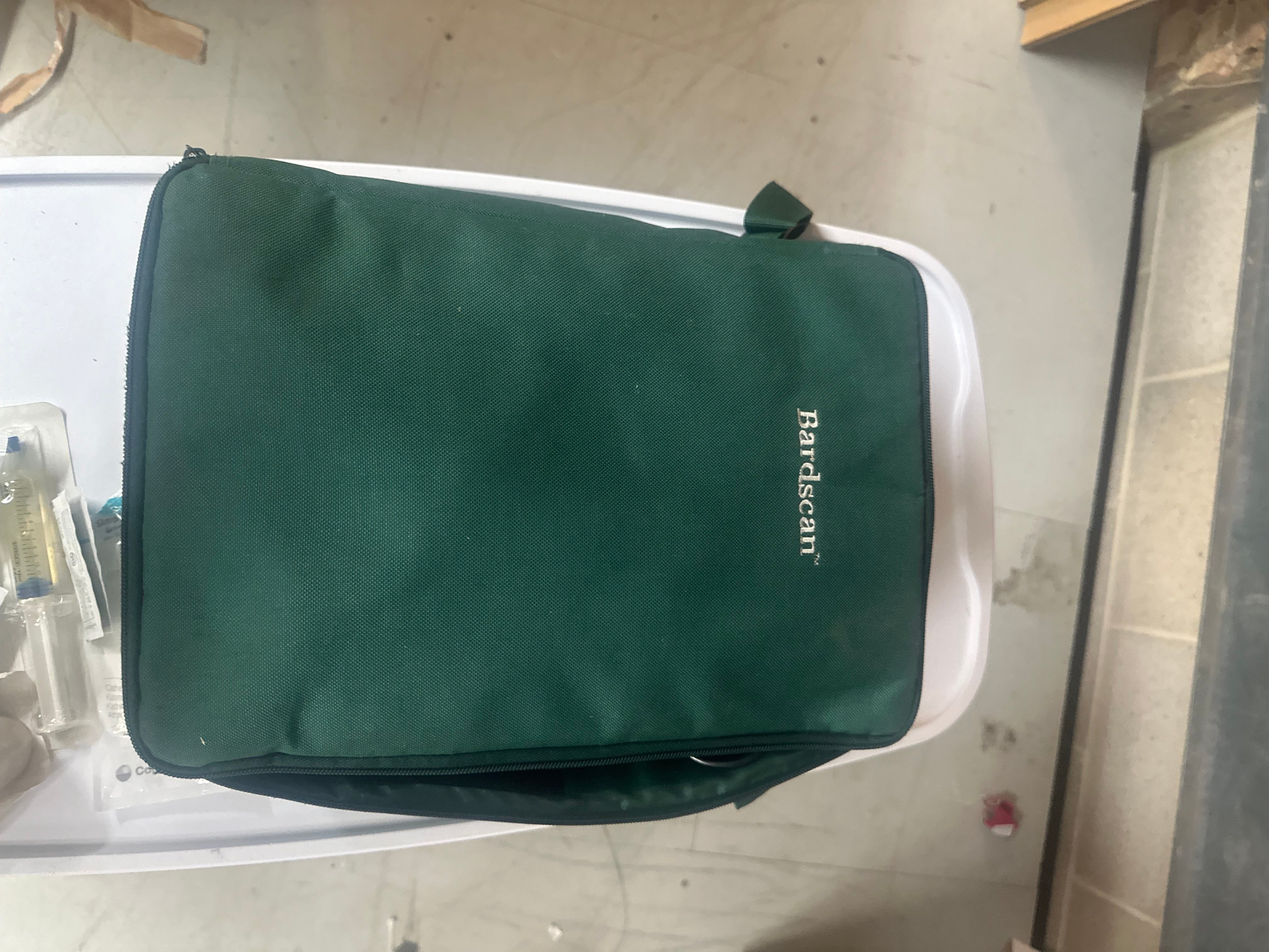 BardScan II bladder scanner carrying bag