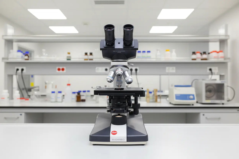 Biomed Leitz Type 020-507.010 Microscope with Accessories - SelfiMed UK