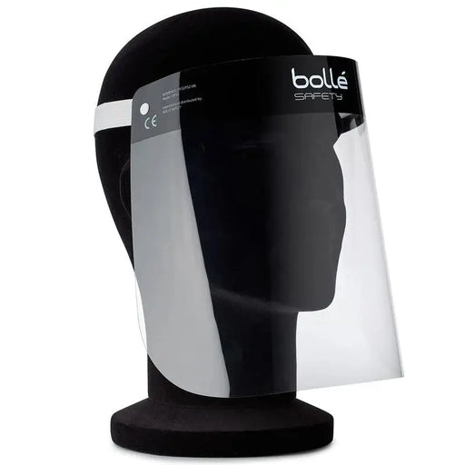 Bolle eyeglasses on a mannequin head with a white background