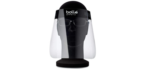 Bolle eyeglasses on a mannequin head with a white background