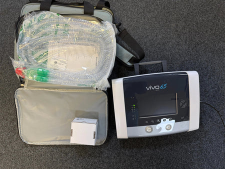 Breas Vivo 65 Ventilator in a Bag with New Breathing Circuit SelfiMed UK