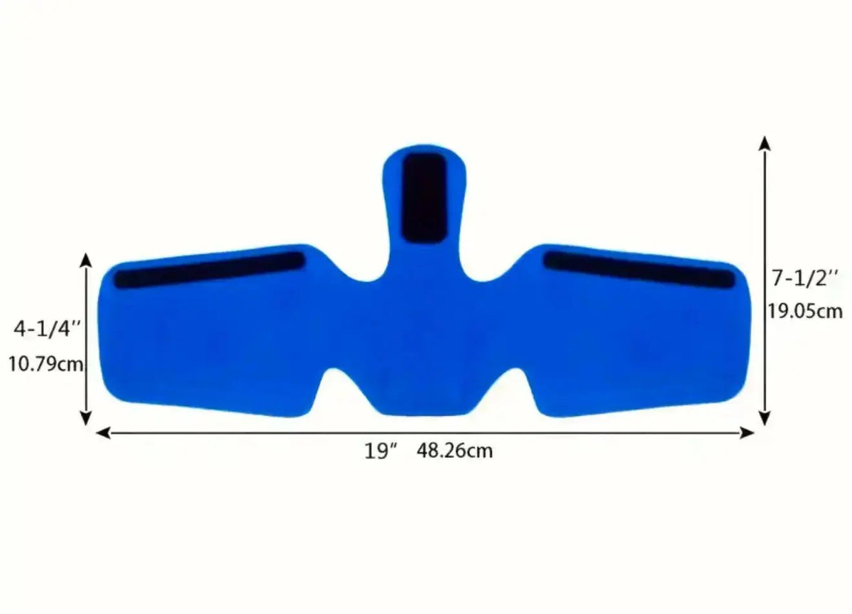 Breathable CPAP strap cushion to reduce pressure points