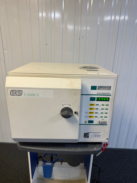 Optional printer attached to the Eschmann SES2000 autoclave.