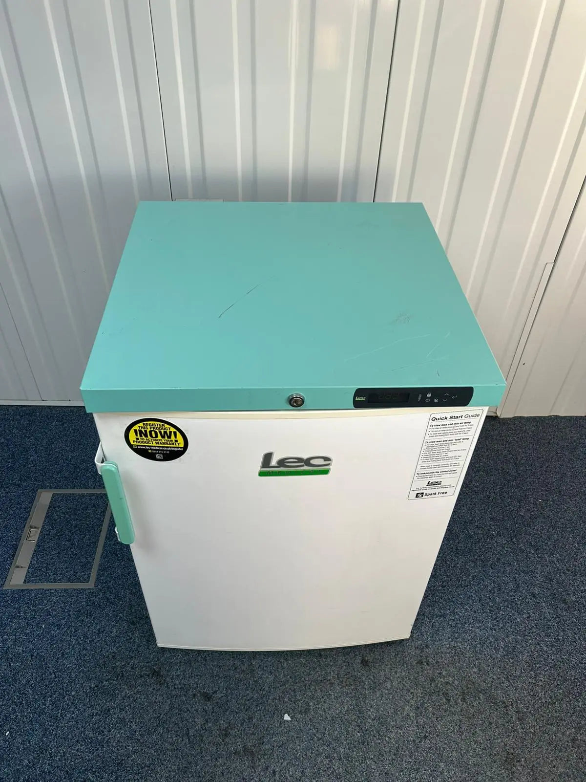 LEC Medical Lockable Pharmacy Fridge with Key SelfiMed UK