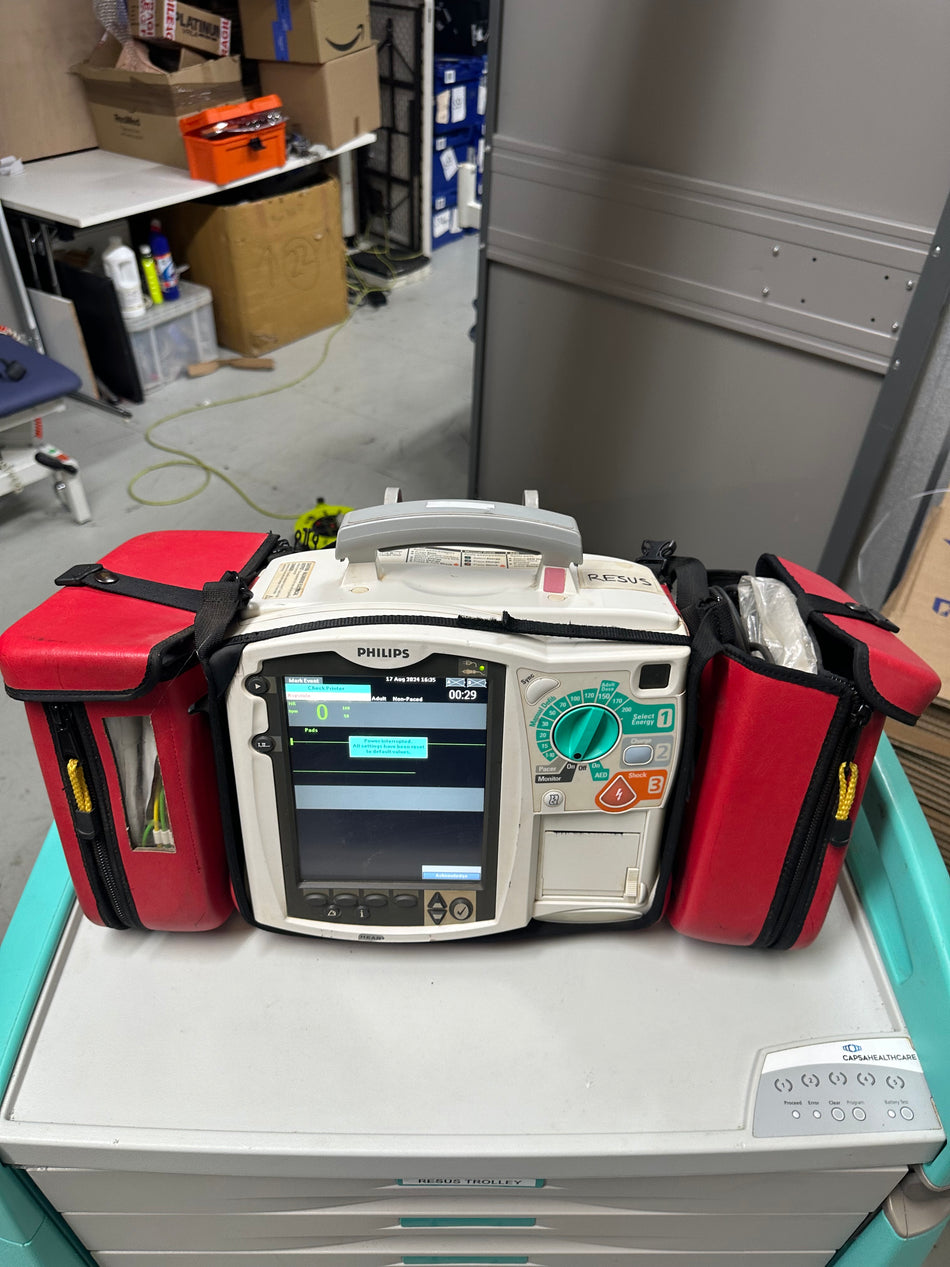 Philips Heartstart MRx Defibrillator with Pacer, Module, ECG & Printing Options