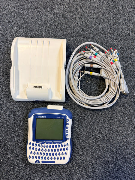 Mortara ELI RX 10 Series ECG Machine with Docking Station and 10-Lead ECG Lead SelfiMed UK