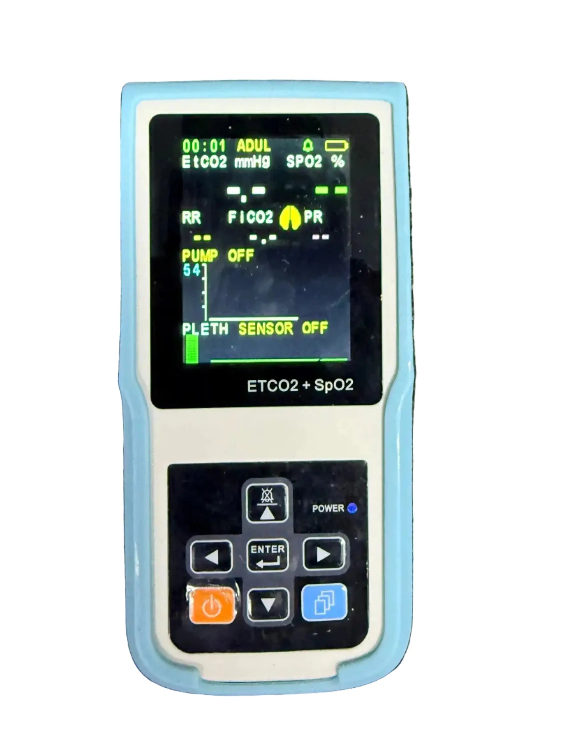 Shenzhen Creative Capnograph and Oximeter Model PC-900B Monitor Including Accessories in Case SelfiMed UK