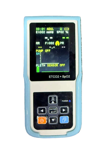 Shenzhen Creative Capnograph and Oximeter Model PC-900B Monitor Including Accessories in Case SelfiMed UK